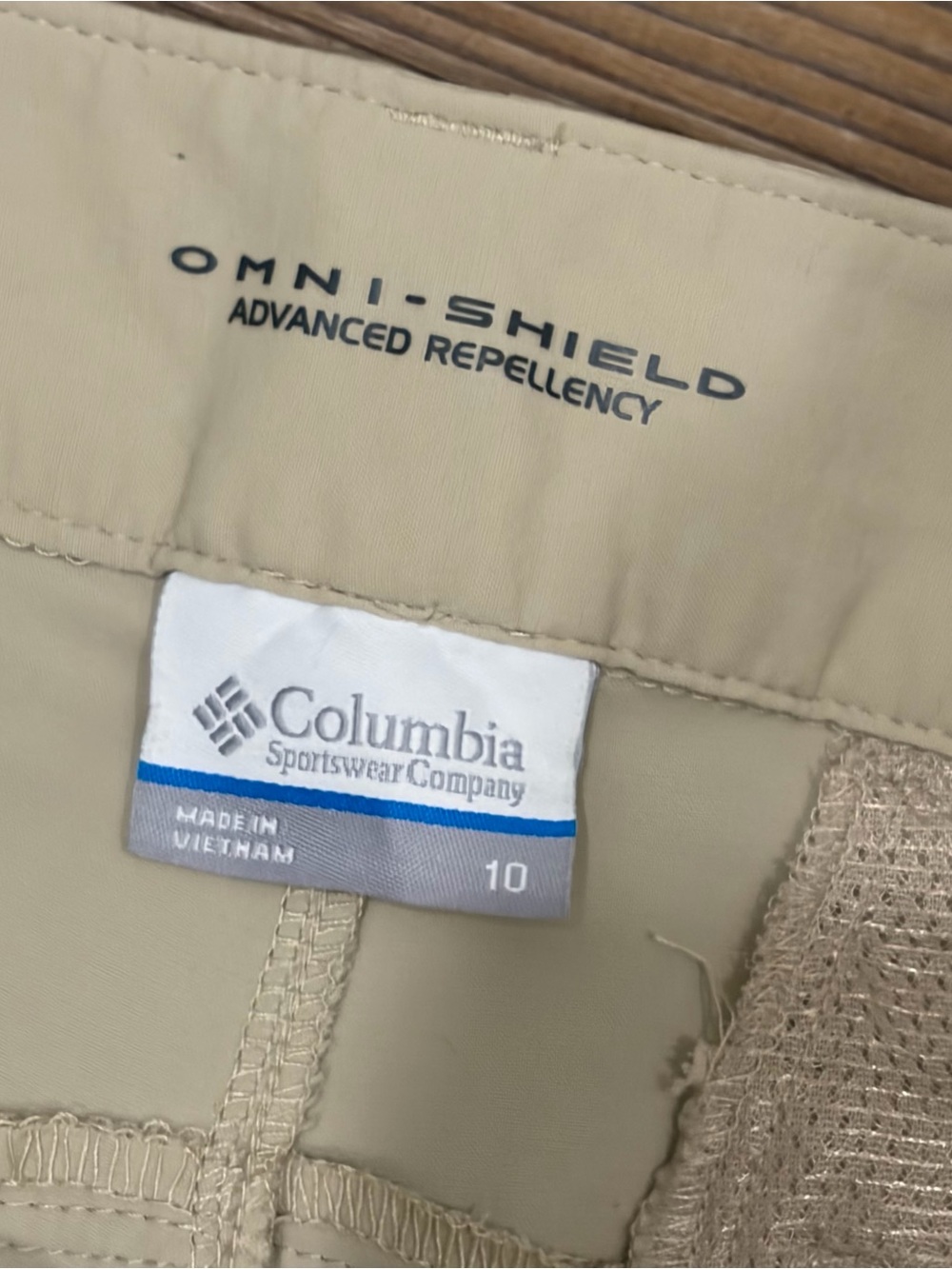Columbia Women's Saturday Trail II Knee Pants outdoor beige light weight - Picture 5 of 14